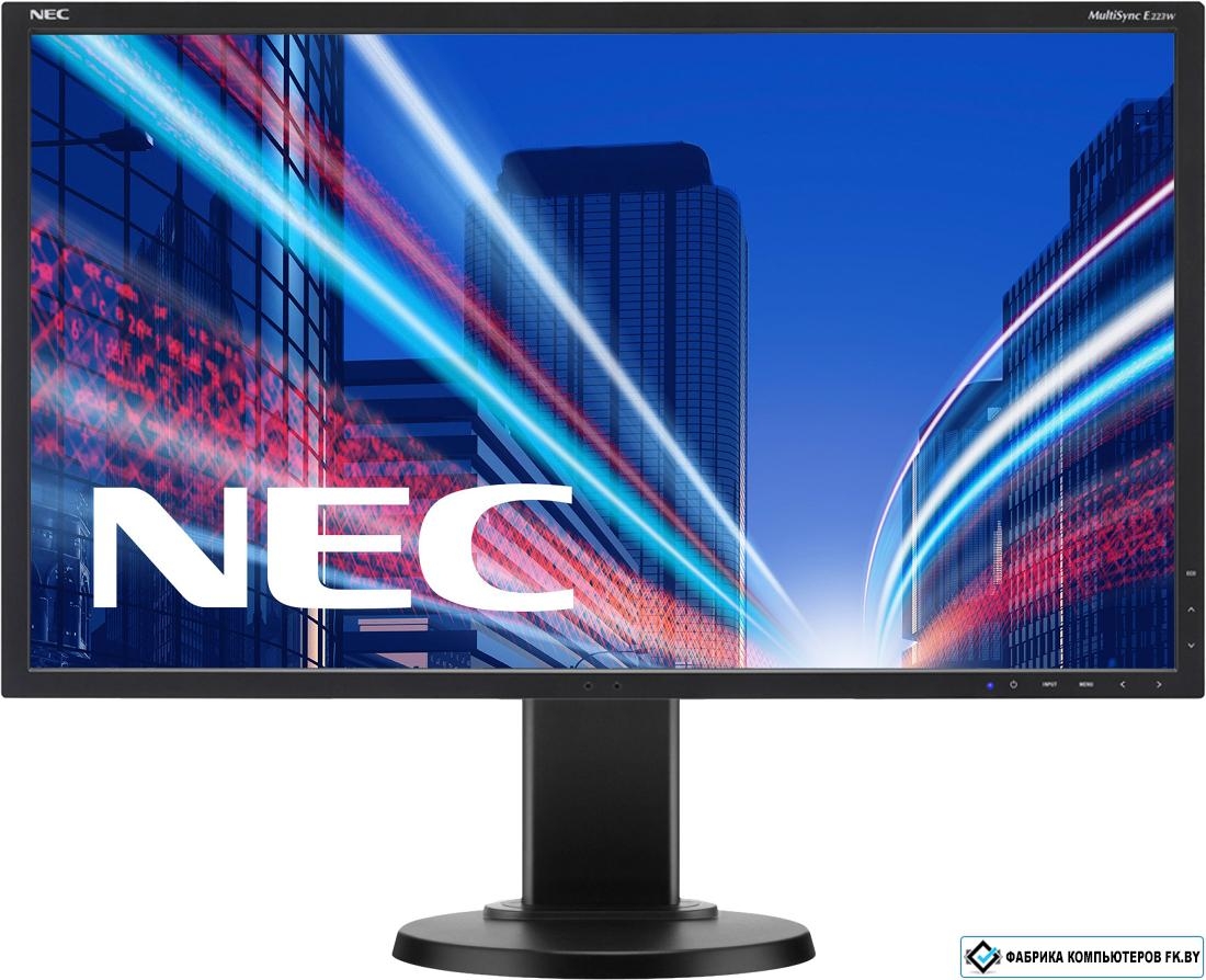 NEC MultiSync E223W Black/Black 