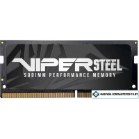 Оперативная память Patriot Viper Steel 16GB DDR4 SODIMM PC4-21300 PVS416G300C8S