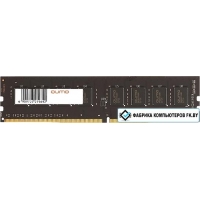 Оперативная память QUMO 4GB DDR4 PC4-19200 QUM4U-4G2400C16