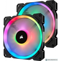 Вентилятор для корпуса Corsair LL140 RGB 2 шт. (с контроллером)