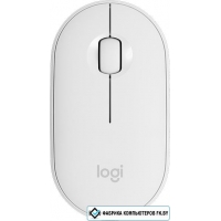 Мышь Logitech M350 Pebble (белый)