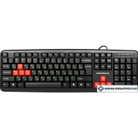 Клавиатура Nakatomi KN-02U Black-Red