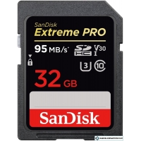 Карта памяти SanDisk Extreme PRO V30 SDHC 32GB [SDSDXXG-032G-GN4IN]