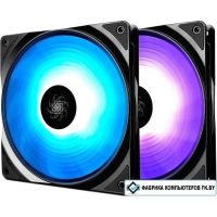 Вентилятор для корпуса DeepCool RF 140 2 шт. DP-FRGB-RF140-2C
