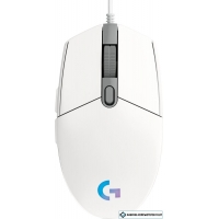 Игровая мышь Logitech G102 Lightsync белый (910-005824)