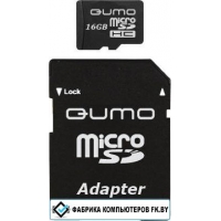 Карта памяти QUMO microSDHC (Class 6) 8GB (QM8GMICSDHC6)