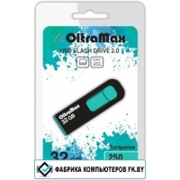 USB Flash Oltramax 250 32GB (бирюзовый) [OM-32GB-250-Turquoise]