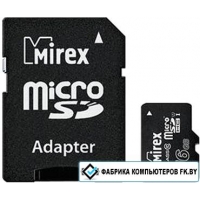 Карта памяти Mirex microSDHC UHS-I (Class 10) 16GB + адаптер [13613-ADSUHS16]