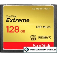 Карта памяти SanDisk Extreme CompactFlash 128GB [SDCFXSB-128G-G46]