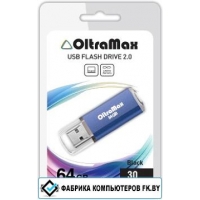 USB Flash Oltramax 30 64GB (синий) [OM064GB30-BL]