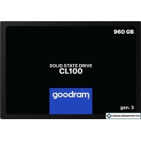 SSD GOODRAM CL100 Gen. 3 960GB SSDPR-CL100-960-G3