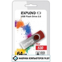 USB Flash Exployd 530 64GB (красный) [EX064GB530-R]