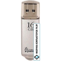 USB Flash Smart Buy 16GB V-Cut Silver (SB16GBVC-S)