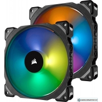 Вентилятор для корпуса Corsair ML140 Pro RGB 2 шт. (с контроллером)