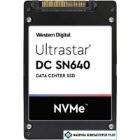 SSD WD Ultrastar SN640 0.8DWPD 960GB WUS4BB096D7P3E1