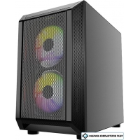 Корпус Powercase Mistral Micro H3B Mesh LED