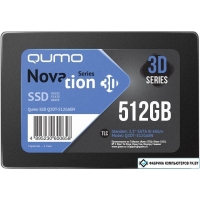 SSD QUMO Novation 3D TLC 512GB Q3DT-480GAEN