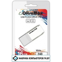 USB Flash Oltramax 240 16GB (белый) [OM-16GB-240-White]