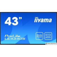 Информационный дисплей Iiyama ProLite LE4340S-B1