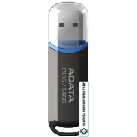 USB Flash A-Data C906 64GB (черный)