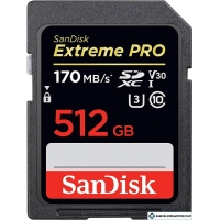 Карта памяти SanDisk Extreme PRO SDXC SDSDXXY-512G-GN4IN 512GB