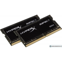 Оперативная память HyperX Impact 2x32GB DDR4 SODIMM PC4-23400 HX429S17IBK2/64