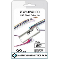 USB Flash Exployd 580 32GB (белый) [EX-32GB-580-White]