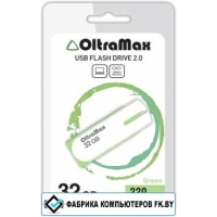 USB Flash Oltramax 220 32GB (зеленый) [OM-32GB-220-Green]