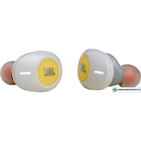 Наушники JBL Tune 120 TWS (белый/желтый)