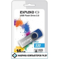 USB Flash Exployd 530 16GB (синий) [EX016GB530-Bl]