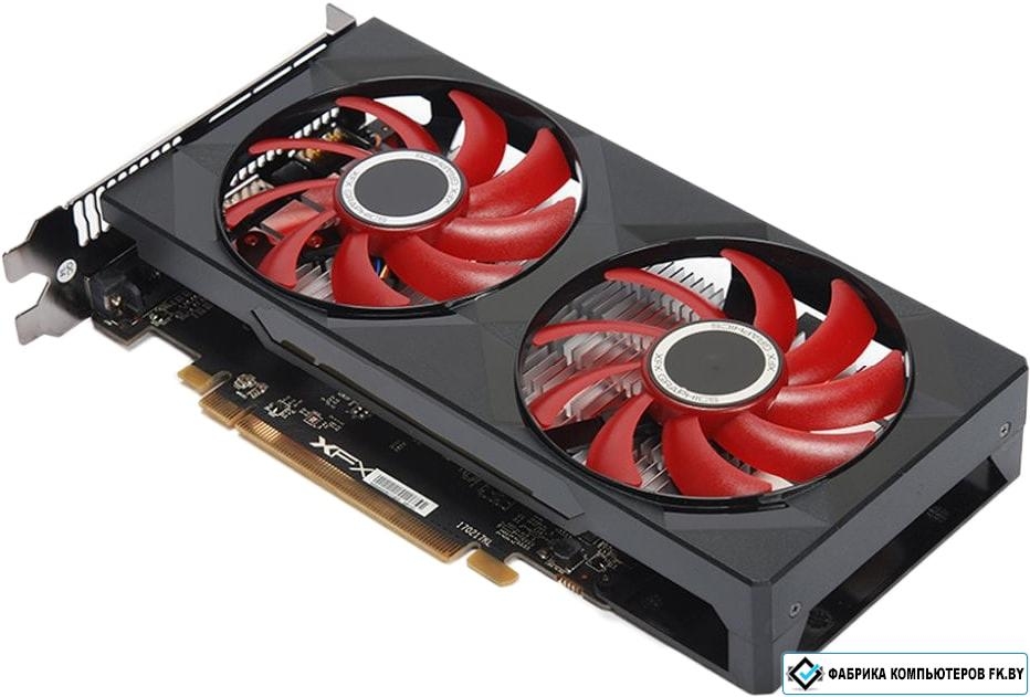 Видеокарта XFX Radeon RX 550 Double Dissipation 4GB GDDR5 RX-550P4PFG5