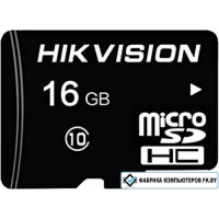 Карта памяти Hikvision microSDHC HS-TF-L2/16G 16GB