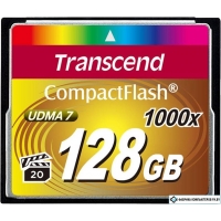 Карта памяти Transcend 1000x CompactFlash Ultimate 128GB (TS128GCF1000)