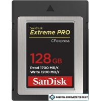 Карта памяти SanDisk Extreme Pro CFexpress Type B SDCFE-128G-GN4NN 128GB
