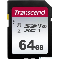 Карта памяти Transcend SDXC 300S 64GB