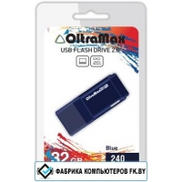 USB Flash Oltramax 240 32GB (синий) [OM-32GB-240-Blue]