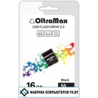 USB Flash Oltramax 50 16GB (черный)