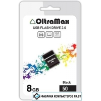 USB Flash Oltramax 50 8GB (черный)