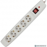 Сетевой фильтр ЭРА SFX-5es-2m-W