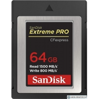 Карта памяти SanDisk Extreme Pro SDCFE-064G-GN4NN CFexpress Type B 64GB