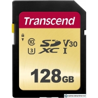 Карта памяти Transcend SDXC 500S 128GB