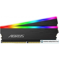 Оперативная память Gigabyte Aorus RGB 2x8GB DDR4 PC4-26600 GP-ARS16G33