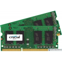 Оперативная память Crucial 2x8GB KIT DDR3 SO-DIMM PC3-12800 (CT2KIT102464BF160B)