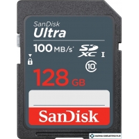 Карта памяти SanDisk Ultra SDXC SDSDUNR-128G-GN3IN 128GB