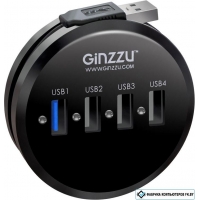 USB-хаб Ginzzu GR-314UB