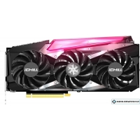 Видеокарта Inno3D GeForce RTX 3060 Ti iChill X3 Red LHR C306T3-08D6X-1671VA39H