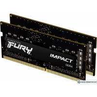 Оперативная память Kingston FURY Impact 2x8GB DDR4 SODIMM PC4-21300 KF426S15IBK2/16