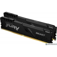 Оперативная память Kingston FURY Beast 2x16GB DDR4 PC4-24000 KF430C16BBK2/32