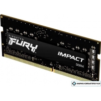 Оперативная память Kingston FURY Impact 16GB DDR4 SODIMM PC4-21300 KF426S16IB/16