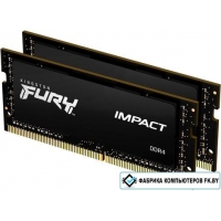 Оперативная память Kingston FURY Impact 2x16GB DDR4 SODIMM PC4-21300 KF426S15IB1K2/32